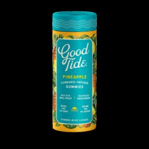 WYLD | 100MG | GOODTIDE PINEAPPLE ROSIN GUMMIES - SATIVA