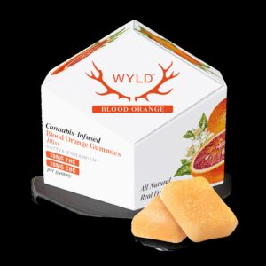 WYLD | 100MG | 1:1 THC:CBC BLOOD ORANGE GUMMIESBlood Orange | 1:1 THC/CBC | 10 - Piece Gummies - SATIVA