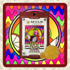 MULE EXTRACTS | 100MG | KICKER 1:2 THC:CBG P.O.G. - SATIVA