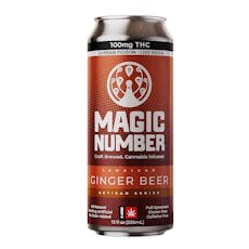 Ginger Beer | 100mg THC | Magic Number Hybrid