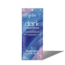 GRON 100MG 1:1:1 VANILLA BEAN DARK CHOCOLATE BAR
