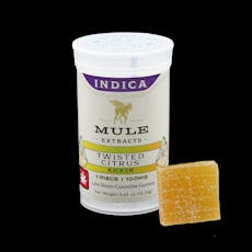 Twisted Citrus | THC | 1-Piece Mule Kicker Gummy | Indica