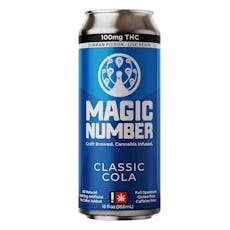Magic Number | 100MG | Classic Cola | Infused Soda - SATIVA