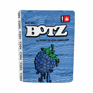 BOTZ | 100MG | SOUR  BLUE RAZZ - INDICA
