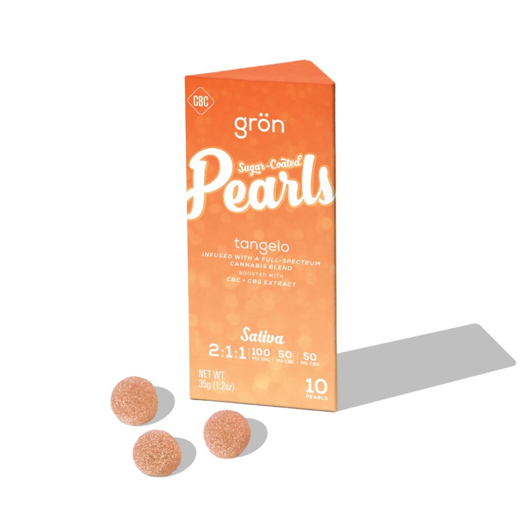 GRON | Tangelo | 2:1:1 THC:CBG:CBC | Pearls | 10pk