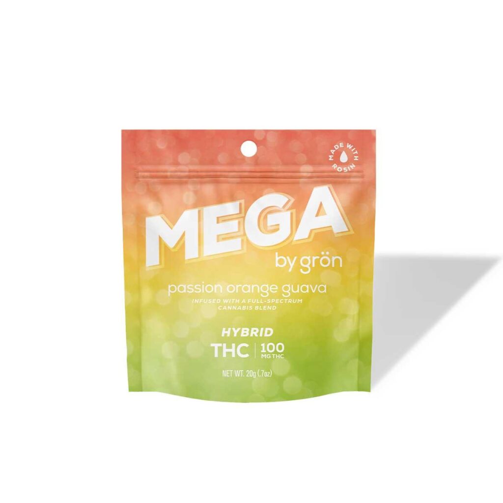 GRON 100MG POG MEGA PEARL GUMMY – HYBRID