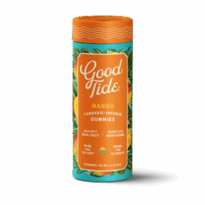 WYLD | 100MG | GOODTIDE MANGO ROSIN GUMMIES - INDICA