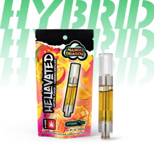 HELLAVATED .75G MANGO DRAGON JUICY STICKZ INFUSED PREROLL - HYBRID
