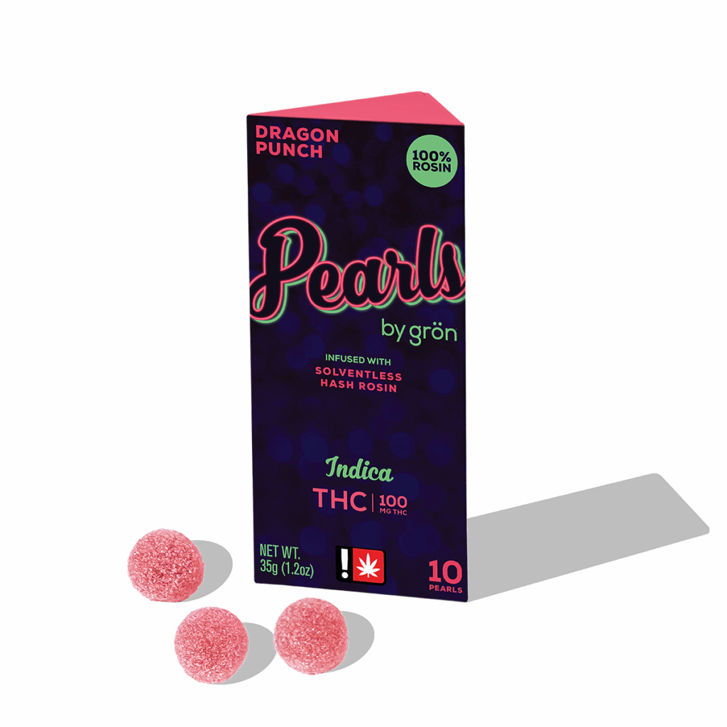 GRON | 100MG | DRAGON PUNCH ROSIN PEARLS - INDICA