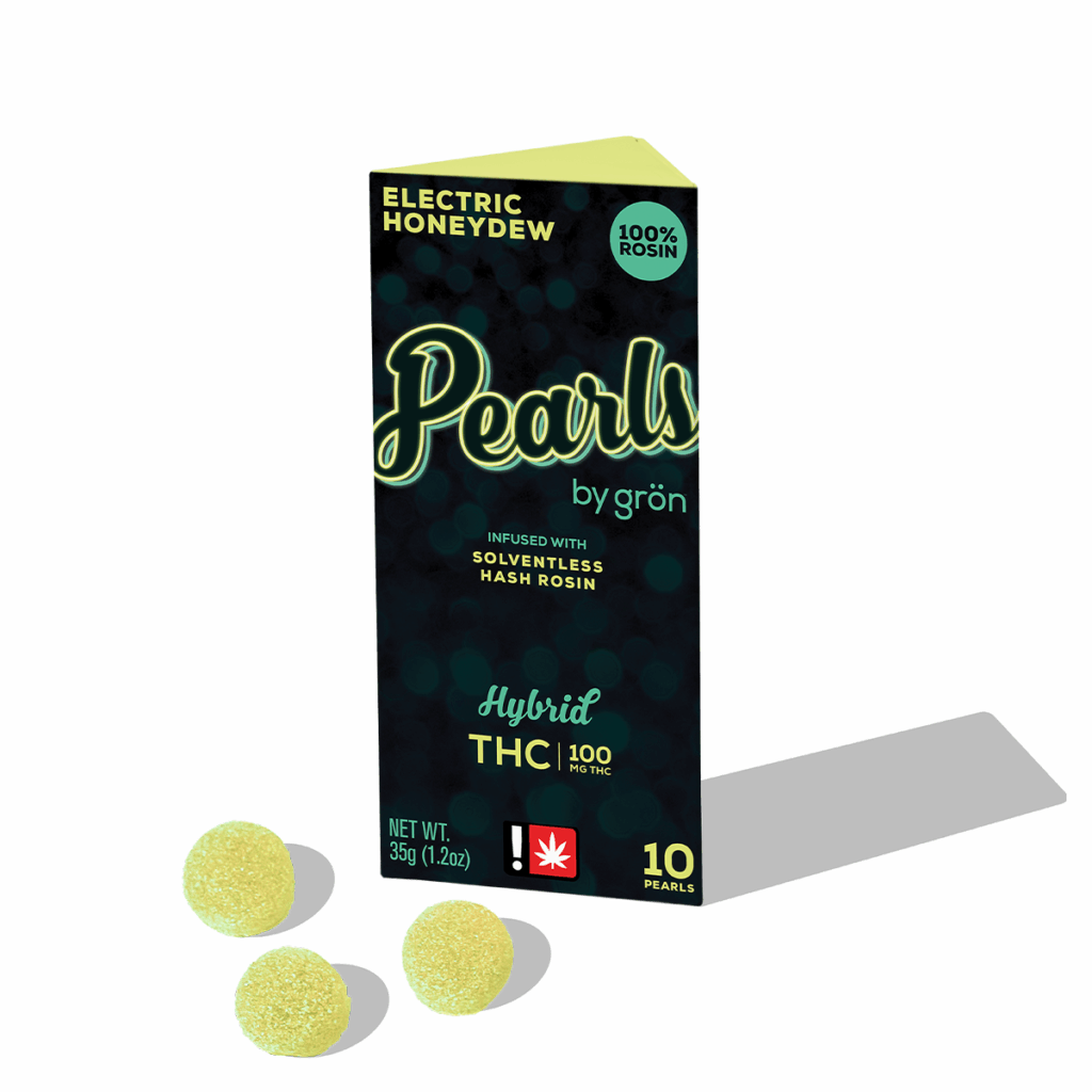 GRON | 100MG | ELECTRIC HONEYDEW ROSIN PEARLS - HYBRID