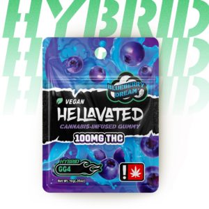 AVITAS | 100MG | HELLAVATED THC BLUEBERRY DREAM SINGLE GUMMYBlueberry Dream | THC | Single Gummy - HYBRID