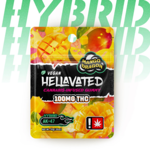 AVITAS | 100MG | HELLAVATED THC MANGO DRAGON SINGLE GUMMYMango Dragon | THC | Single Gummy - HYBRID