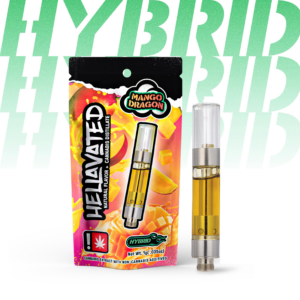 AVITAS 060-1021338187D | 1G | HELLAVATED MANGO DRAGON FLAVORED CARTMango Dragon | | Flavored Distillate Cartridge - HYBRID