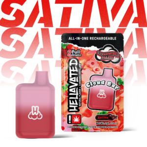 Strawberry Haze | 2g | AiO Flavored Distillate Cartridge | Satiiva