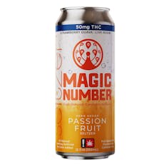 MAGIC# 50MG THC PASSIONFRUIT SELTZER
