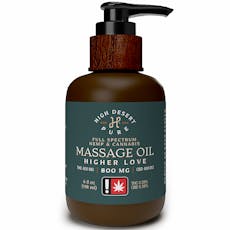 Higher Love Massage Oil | 118mL (4fl. oz) | 1:1:1 THC/CBD/CBG