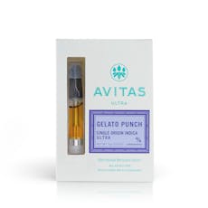 AVITAS | 1G | GELATO PUNCH ULTRA CART - INDICA