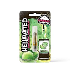 Melon Sherbert | 1g | Flavored Distillate Cartridge | Hyrbrid