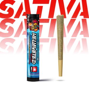 AVITAS | 75G | HELLAVATED . TROPICALEZ PUNCH JUICY STICKZTropicalez Punch | 0. | Juicy Stickz Infused Pre - Roll - SATIVA