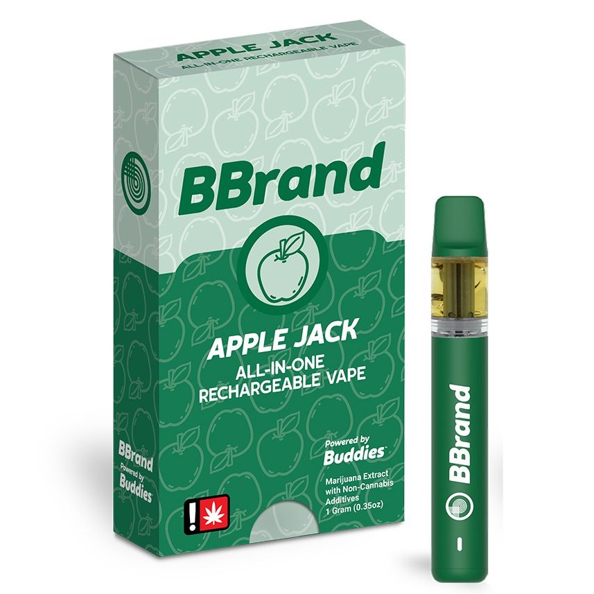Apple Jack | 1g | AiO Flavored Distillate Cartridge | Hybrid
