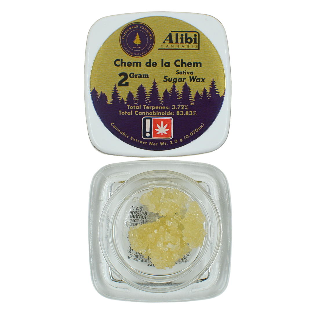 Chem de la Chem | Sativa | Sugar Wax | 2g | Entourage Cannabis