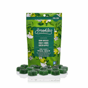 Smokiez | 1:1 CBG:CBD 500mg | Sweet Green Apple | Multipack