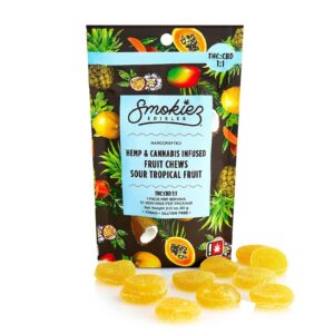 Sour Tropical Fruit | 100MG | Edible | CBD/THC