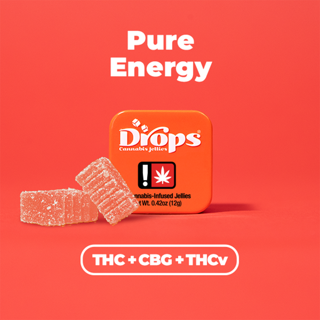 Strawberry | 0.42oz | THC:CBG:THCV | 2pc Gummy | Sativa