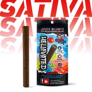 Bomb Popz | 2.68g | Juicy Bluntz Infused Blunt | Sativa