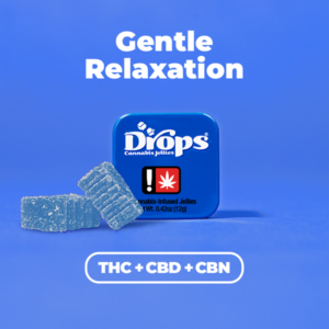 DROPS | 1:2.5:10 THC:CBD:CBN BLUEBERY 2PC - INDICA