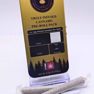 ENTOURAGE 1.5G MEMORY LOSS X HERERBERRY BRULEE 3PK INFUSED PREROLL - SATIVA