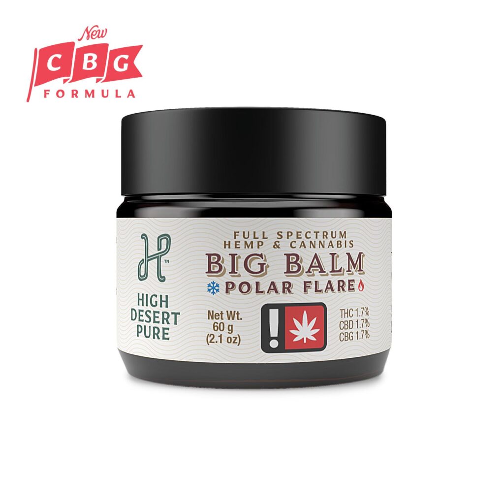 HIGH DESERT PURE 1:1:1 THC/CBD/CBG POLAR FLARE 60G (2.1OZ)
