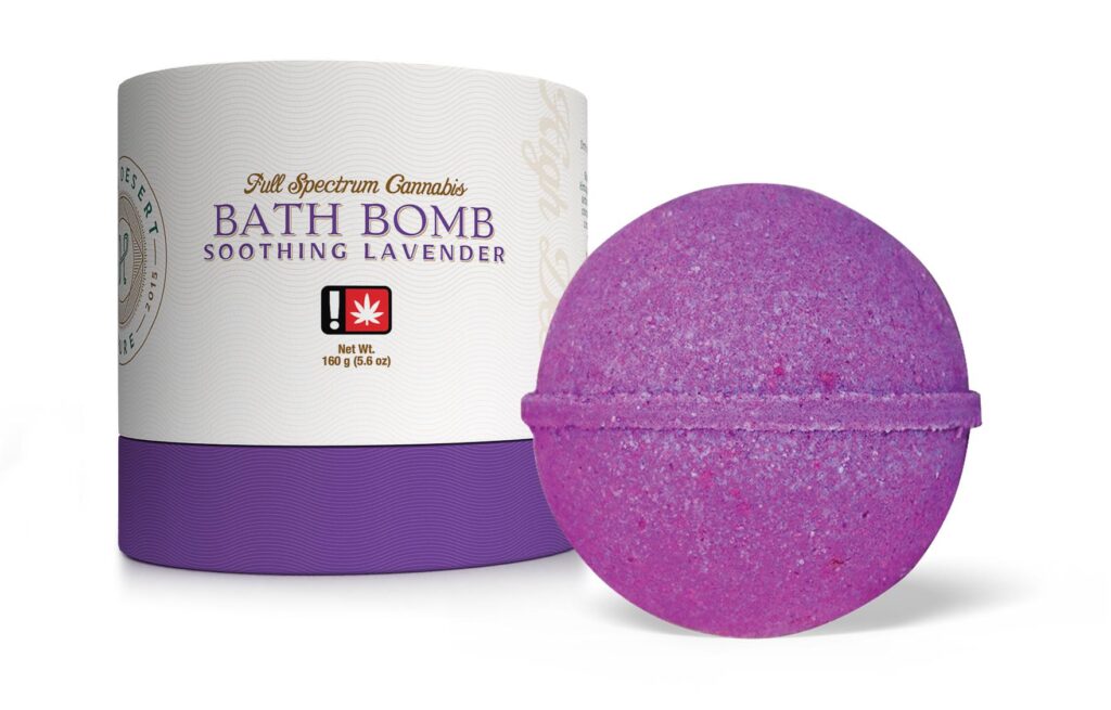 Lavender Bath Bomb | 160g (5.6z) | THC