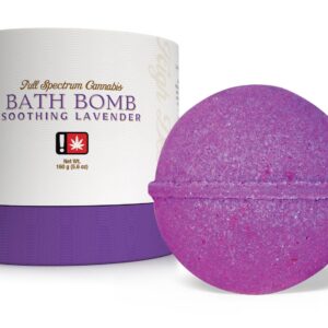 Lavender Bath Bomb | 160g (5.6z) | THC