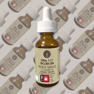 HAPY KITCHEN 1:1:1 FRENCH VANLLA 1OZ TINCTURE - INDICA