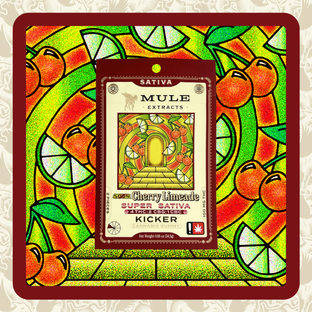 Tropical Punch | 5:5:5:5:1 THC/CBD/CBN/CBG/CBC | 2-Piece Mule Kicker | Hybrid