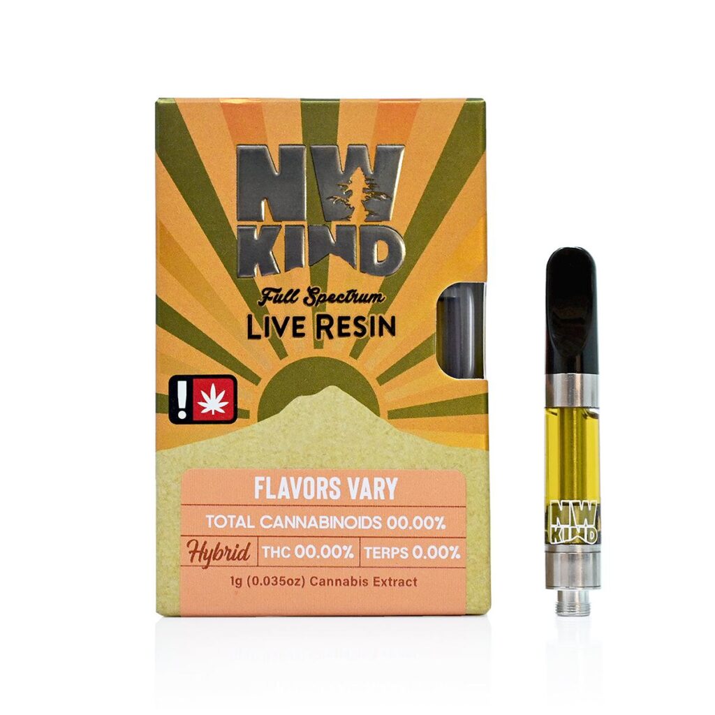 NW KIND 1G WONDER DAWG LIVE RESIN CART - INDICA