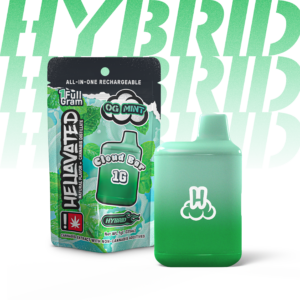 O.G. Mint | 1g | AiO Flavored Distillate Cartridge | Hybrid
