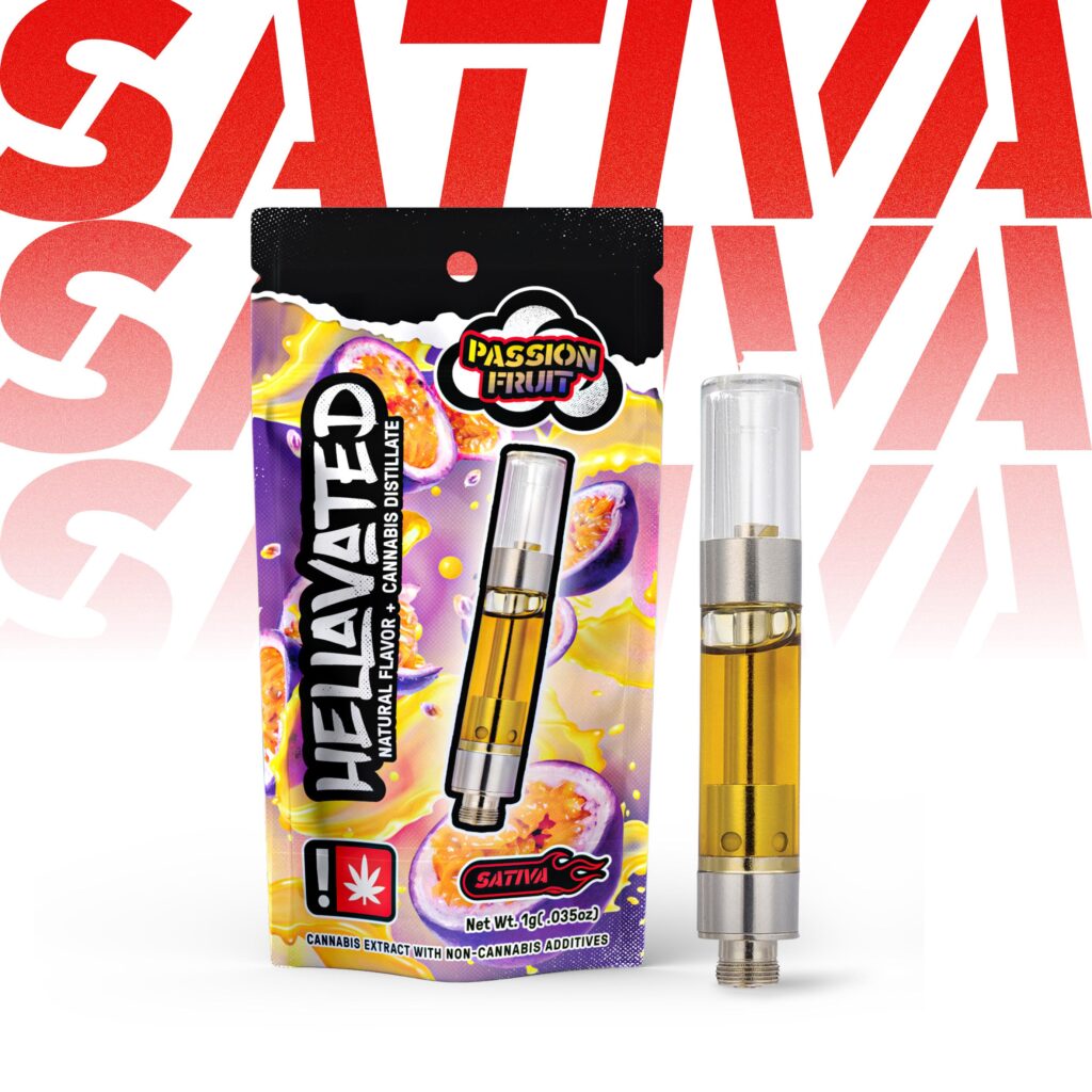 Passion Fruit | 1g | Flavored Distillate Cartridge | Sativa