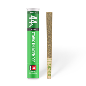STICKS | 1G | ATOMIC THUNDER POP | INFUSED PREROLL | HYBRID
