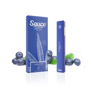 SAUCE BAR | 1.25G | BLUEBERRY KUSH | AIO | INDICA