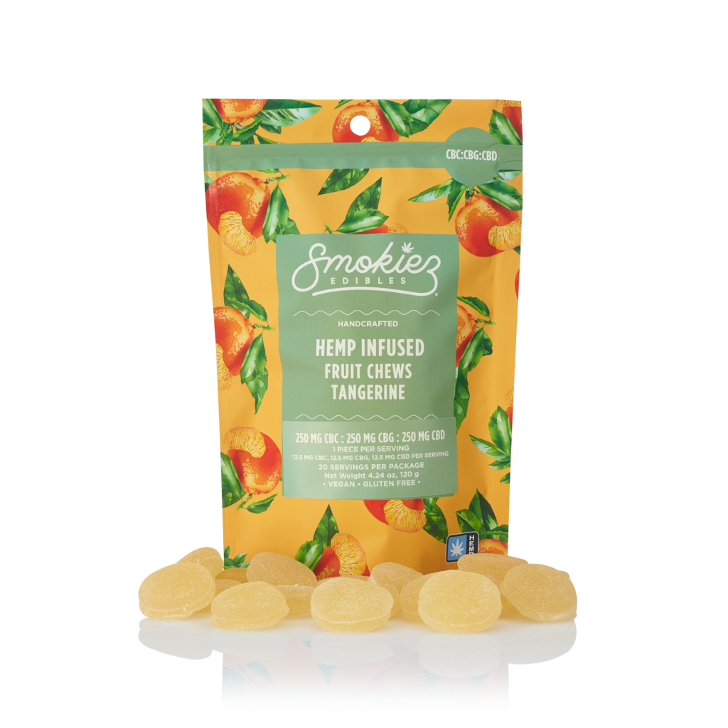Smokiez | Sweet Tangerine | 1:1:1 CBD:CBG:CBC | 250mg