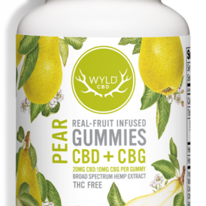 Pear | 2:1 CBD/CBG | 10-Piece | Hemp Gummies