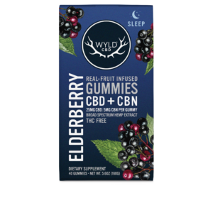 Elderberry | 5:1 CBD/CBN | 40-Piece | Hemp Gummies