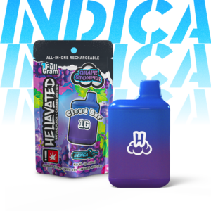 Grape Stomper | 1g | AiO Flavored Distillate Cartridge | Indica