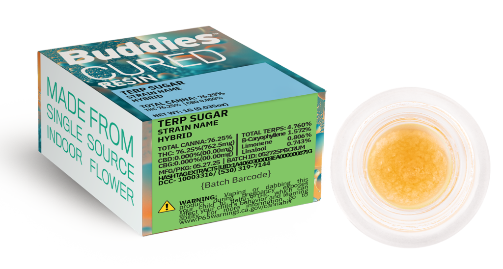 BUDDIES | 1G | DULCE DE UVA LIVE RESIN SAUCE - HYBRID