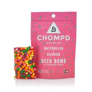 Watermelon + Rainbow | THC | Single Gummy Geek Bomb | 0.84oz