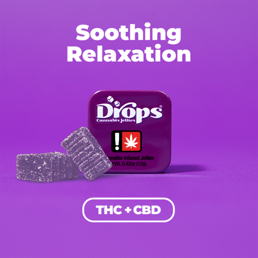 DROPS 100MG 2:1 BLACKBERRY SINGLE - INDICA
