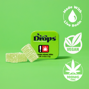 DROPS | 100MG | LIME 2PC - HYBRID