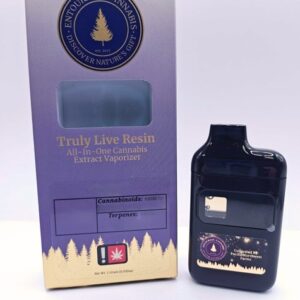 ENTOURAGE 1G BLUBERRY GRAPE LIVE RESIN AIO - INDICA